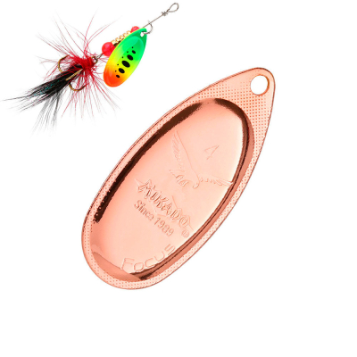 Блесна вращающаяся Mikado Focus №5 - медь/00