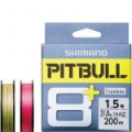 Шнур PE Shimano LD-M61T Pitbull 8+ 5 colors 10M*5 200m #1.2