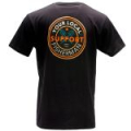 Футболка Grundens Dark Seas X Grundens Day Job T-Shirt, Black, L