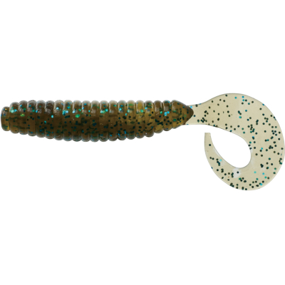Мягкие приманки Fish Arrow AirBag Grub 4" #11 - GP BLUE FLAKE
