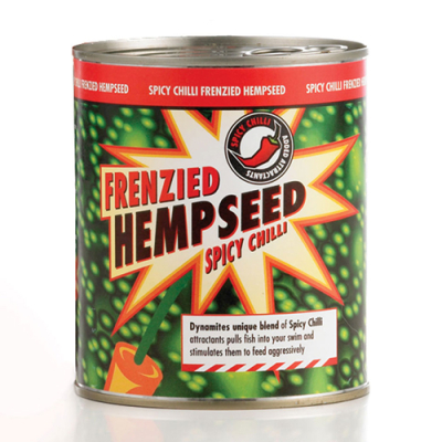 Насадка Dynamite Baits 700 гр Frenzied Hempseed Spicy Chilli (DY198) (конопляный острый перец)