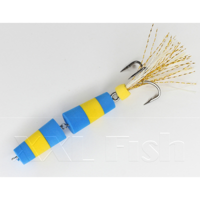 Приманка Мандула "Флажок" XXL Fish Модель 120 цв. СинеЖелтоСиний