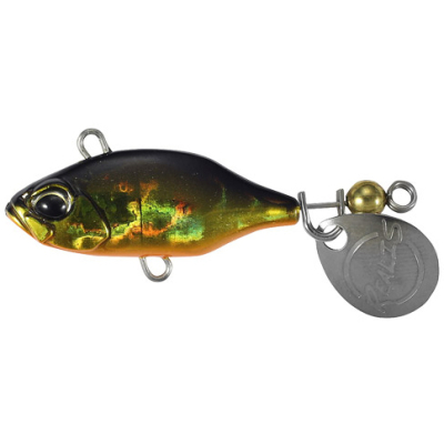 Тейл-спиннер DUO Realis Spin 38 11g #CDA4054 Black Gold OB