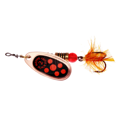 Блесна вращающаяся Mepps Black Fury Orange MCH CU №2