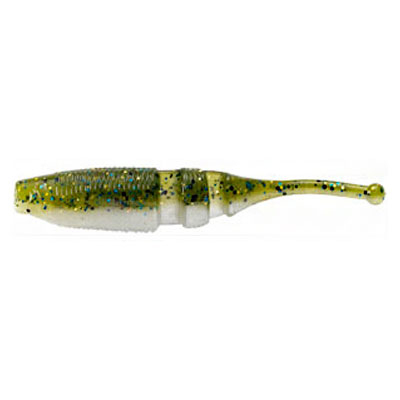 Эластичная приманка Lake Fork Live Baby Shad цв. Bullbrm/Pearl