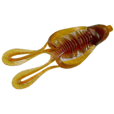 Силиконовая приманка Russian Bass - Жабка 2,8" 70мм (8 шт/уп) цвет #020, активный аттрактант.