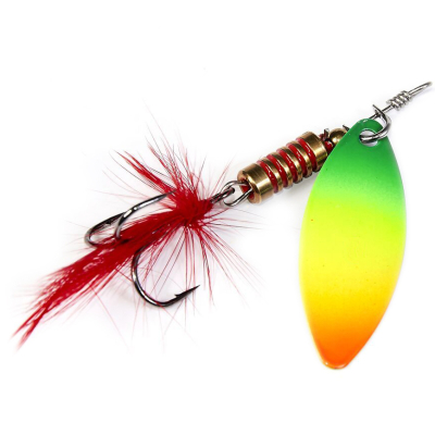 Блесна вращающаяся Lucky John Spin-X Long 04 9,0гр. цв. FT