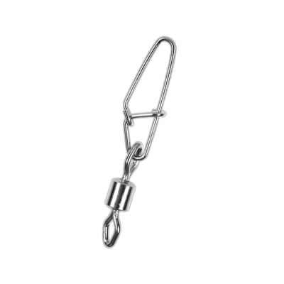 Карабин с вертлюгом Sprut SS-44 BN  #6/10kg (Diamond Eye Rolling Swivel w New Hooked Snap) 1упак*6