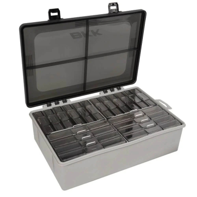 Коробка пластиковая для крючков BKK OCD Tackle System A3-Starter Kit (H-BC-1018) - Medium-Deep 