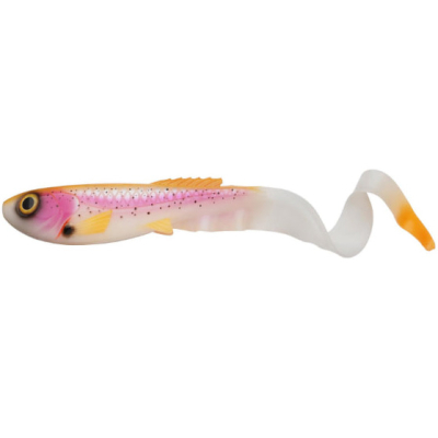 Приманка мягкая Abu Garcia Beast Curltail 21cm 4шт #Albino Trout