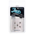 Чебурашка вольфрамовая Mikado Jaws Tungsten 3гр. со съёмной застёжкой (OMGJCH-3) (3шт.) 