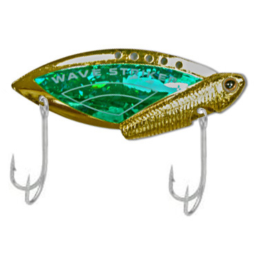 Блесна Kosadaka Wave Striker 10g Gold/Green ws10GGR