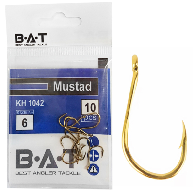 Крючки BAT Mustad КН 1042 (№ 5) уп.10