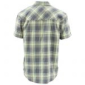 Рубашка Simms Outpost SS Shirt, Storm Plaid, M