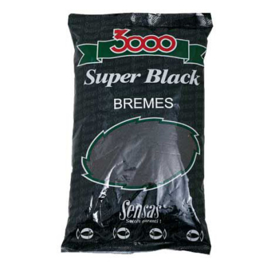 Прикормка Sensas 3000 Super BLACK Bremes 1кг