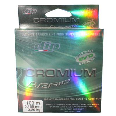Шнур Alcedo Dip Cromium Braid Marine 100m 0,155mm