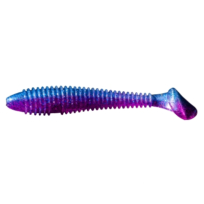 Силиконовая приманка Keitech Swing Impact Fat 6.8" цв. #EA14 Clear Morning Dawn Blue FLK