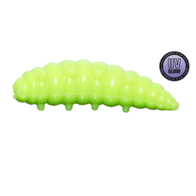 Силиконовая приманка Zombie Dura Plus (Дура+) цвет Green chartreuse (Зелёный шартрез) UV sinking