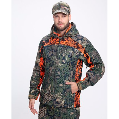 Костюм Triton "Chameleon Pro" -5 (SoftShell, Forest/Signal) р-р 56-58 рост 170-176