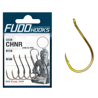 Крючок Fudo CHNR-GD 1102 № 10 (14 шт./уп.)