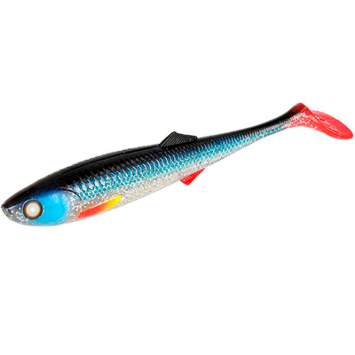 Силиконовая приманка Mikado Sicario 8.5cm - SHINY FRY - блестящий малёк (5шт.)