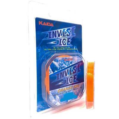 Леска Kaida ICE-INV оранжевая 50м 0,30мм