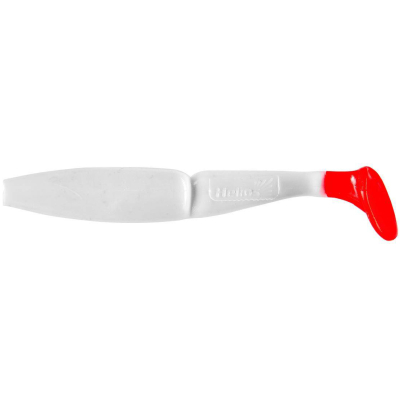 Силиконовая приманка Helios Guru 5,0"/12,7 см White RT 5шт. (HS-31/1-003)