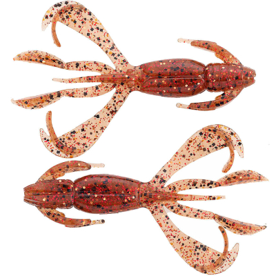 Силиконовая приманка Keitech Crazy Flapper 2" цвет #519 EBIMISO Red Copper