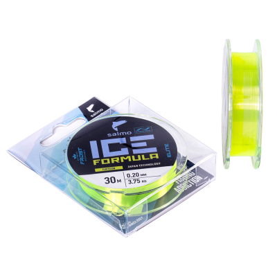 Леска монофильная зимняя Salmo Elite Ice Formula Fluo Yellow 030/014