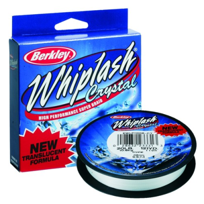 Шнур плетёный Berkley Whiplash 110M Crystal 0.12 mm