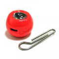 Мормыш Груз крашеный разборная чебурашка "ШАР" 4 гр., цвет 01- красный GCR(B)C-04-01 10 шт