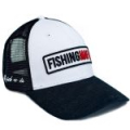 Бейсболка для рыбалки и охоты Fish Games (цвет бело-черный FishingMafia)