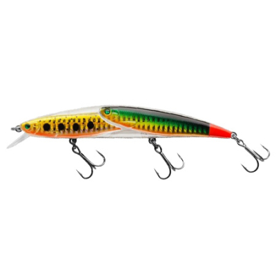 Воблер Sprut Beruto Dual 130F (Floating/130mm/25,5g/1,0-2,0m/GDN-OT)