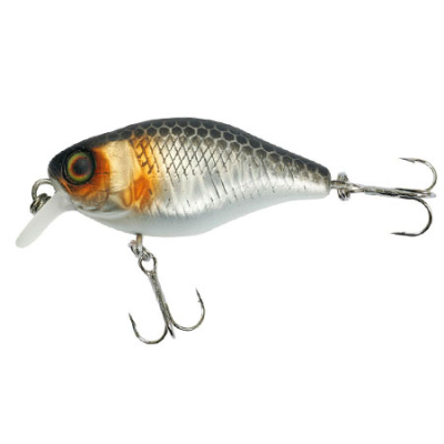 Воблер Jackall Chubby 38 цв. Uv mat silver & black