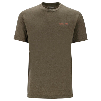 Футболка Simms Let It Fly T-Shirt, Military Heather, L