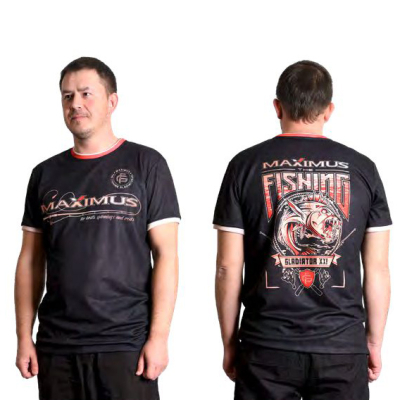 Футболка Maximus черный р-р XXXL
