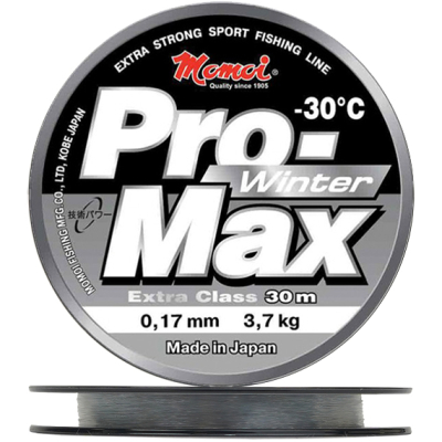 Леска зимняя Momoi Pro-Max Winter 30м, 0,10мм 1,4кг