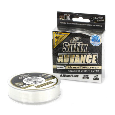 Леска Sufix Advance 150 м 0,40мм/15кг (SAV40C150)