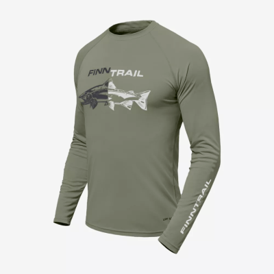 Лонгслив Finntrail Wave Fish 6611 Khaki (M)