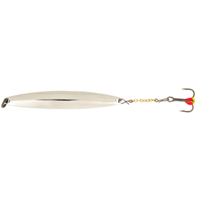 Блесна вертикальная зимняя Lucky John Nail Blade с цепочкой и тройником 65мм цв. S