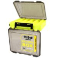 Коробка для приманок Vido Craft VD-2016 Revers Box, желтая, размер 20.3х17.3х4.7см