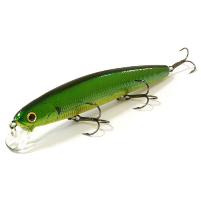 Воблер Lucky Craft Flash Minnow 110SP цв. Laser Lime