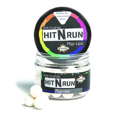 Плавающие бойлы Dynamite Baits Hit N Run BRIGHT WHITE 15 мм. (DY1272)