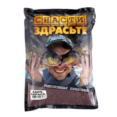 Прикормка «СНАСТИ ЗДРАСЬТЕ!» Карп / Карась, 6606