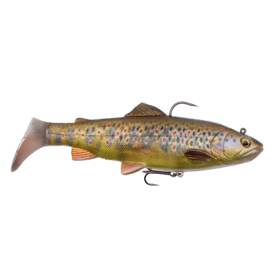 Приманка Savage Gear 4d Rattle Trout MS 17cm 80g 03-Dark Brown Trout 57410