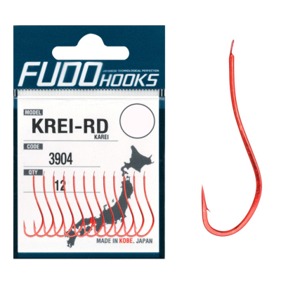 Крючок Fudo KREI-RD 3904 № 8 (15 шт./уп.)