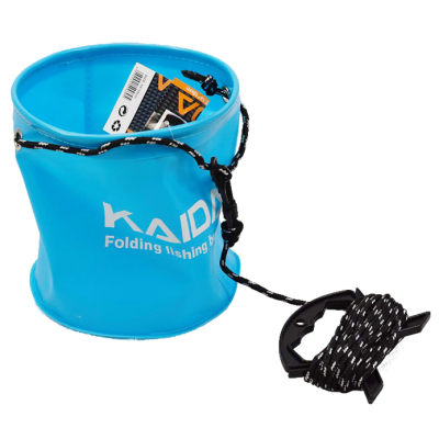 Ведро Kaida EV21-21 пвх круглое цв. голубой 21x21 см