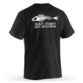 Футболка Grundens Eat Fish T-Shirt 905, Black, S