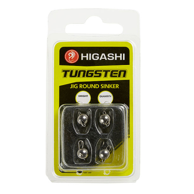 Грузила Higashi Jig Tungsten Sinker R Clear 4гр (set-3pcs)