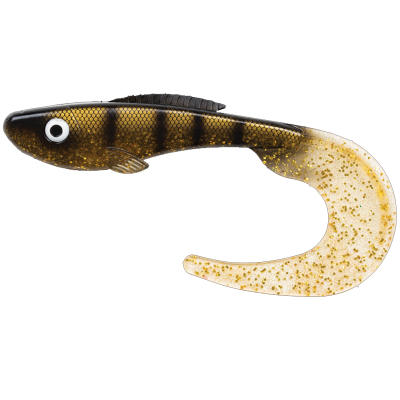 Силиконовая приманка Abu Garcia Beast Curl Tail 170mm цв. Bronze Bomber